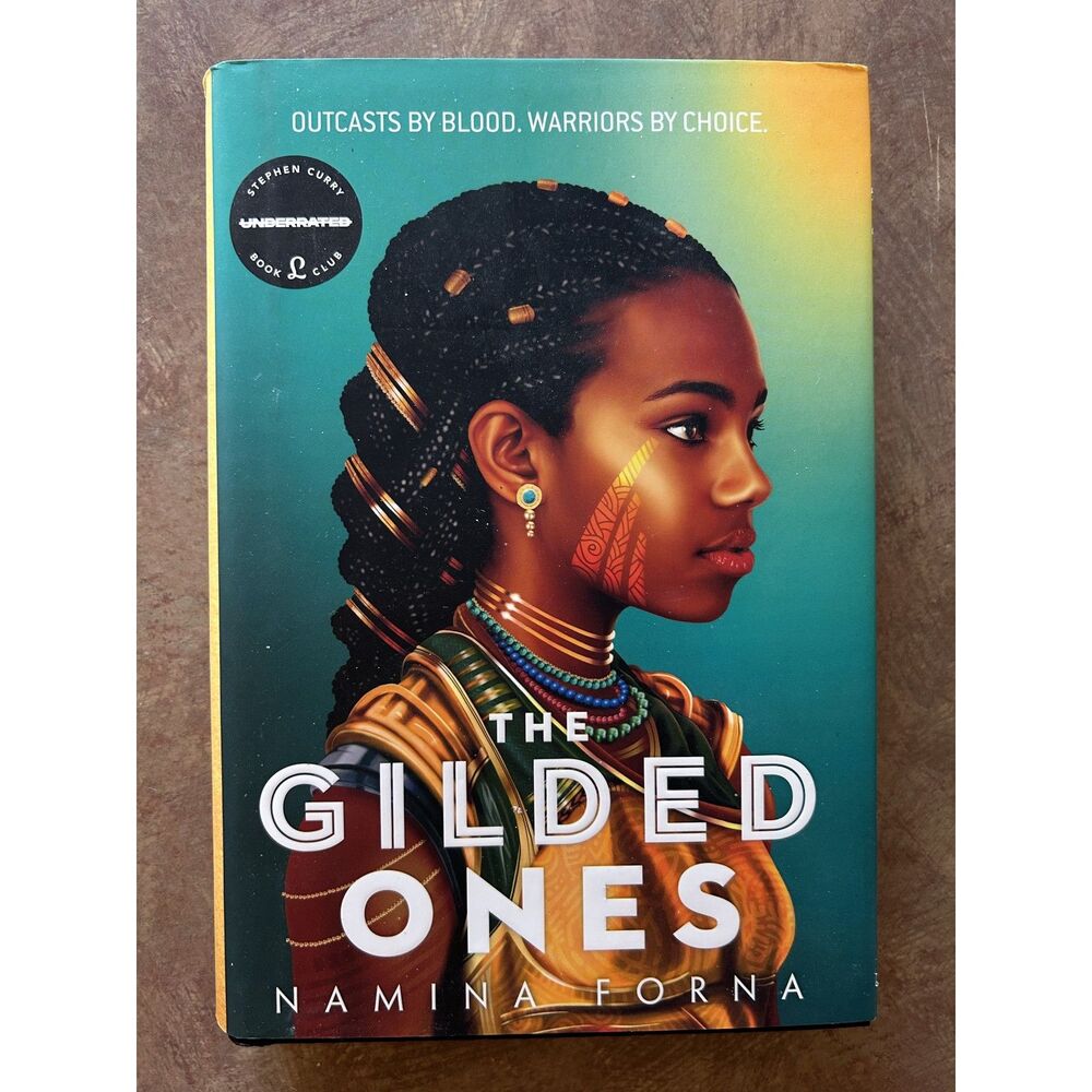 The Gilded Ones Namina Forna Hardcover Dust Jacket Stephen Curry Book Club YA